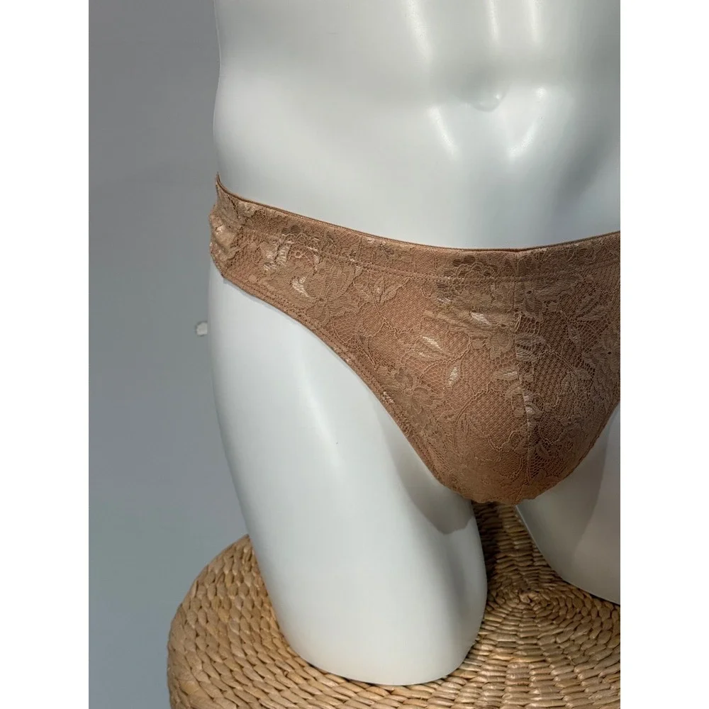 Cosabella Never Say Never Men's Classic G-String Lace Thong Sei  NWT size S